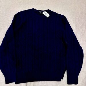 NWT Todd Snyder Men’s Large Navy Sweater